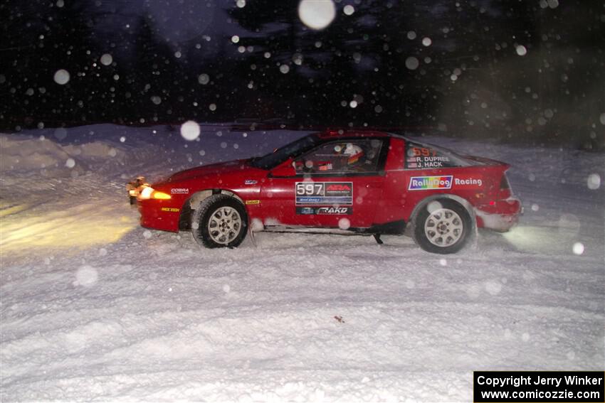 Rob Dupree / Jason Hack Mitsubishi Eclipse GSX on SS15, Shoreline-Sage Creek I.