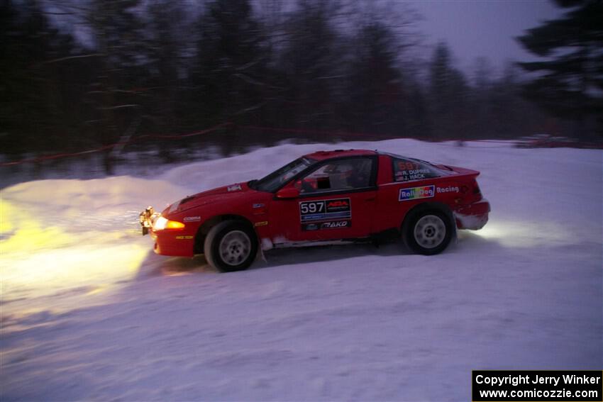 Rob Dupree / Jason Hack Mitsubishi Eclipse GSX on SS15, Shoreline-Sage Creek I.