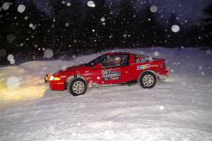Rob Dupree / Jason Hack Mitsubishi Eclipse GSX on SS15, Shoreline-Sage Creek I.