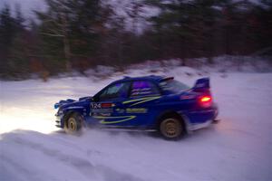 Nick Luther / Matt Harbert Subaru WRX STi on SS15, Shoreline-Sage Creek I.
