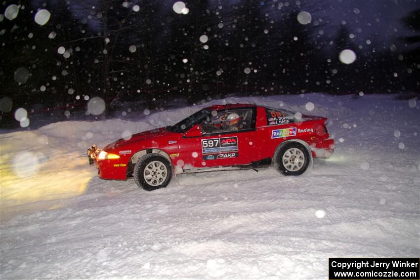 Rob Dupree / Jason Hack Mitsubishi Eclipse GSX on SS15, Shoreline-Sage Creek I.