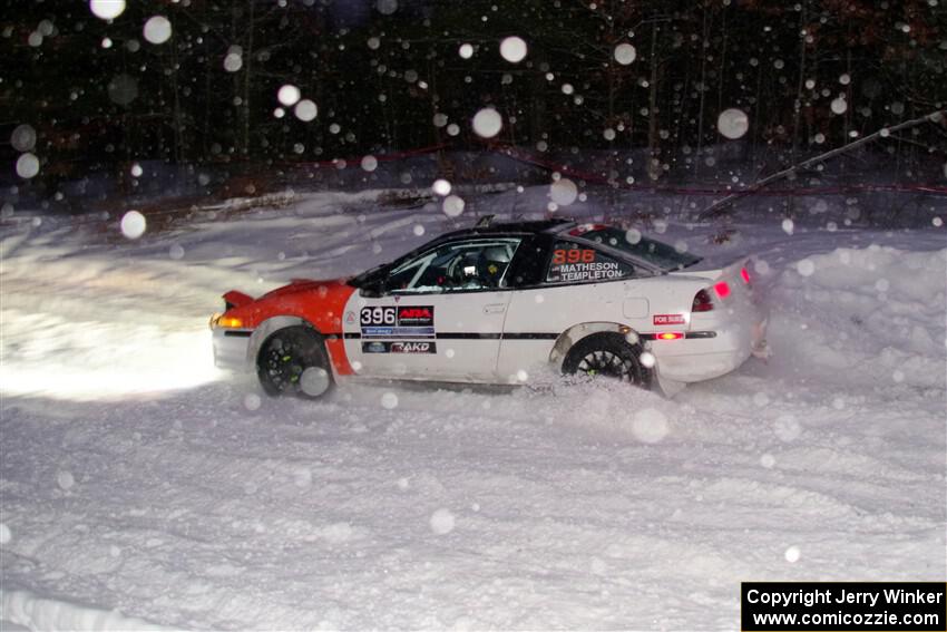 Dave Matheson / Brandon Templeton Eagle Talon TSi on SS15, Shoreline-Sage Creek I.