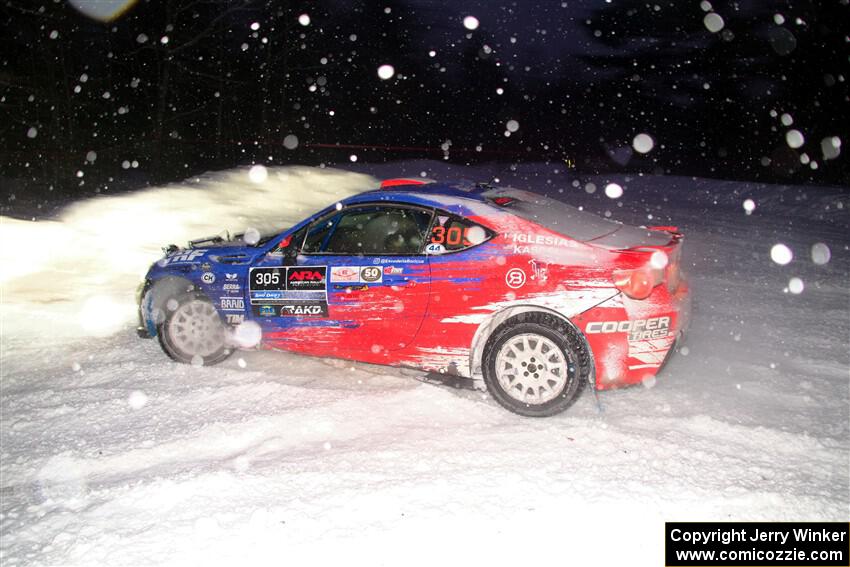 Santiago Iglesias / R.J. Kassel Subaru BRZ on SS15, Shoreline-Sage Creek I.