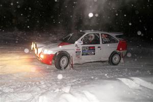 Mike Tirpack / Chris Rotolo Ford Escort Cosworth RS on SS15, Shoreline-Sage Creek I.