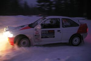 Mike Tirpack / Chris Rotolo Ford Escort Cosworth RS on SS15, Shoreline-Sage Creek I.