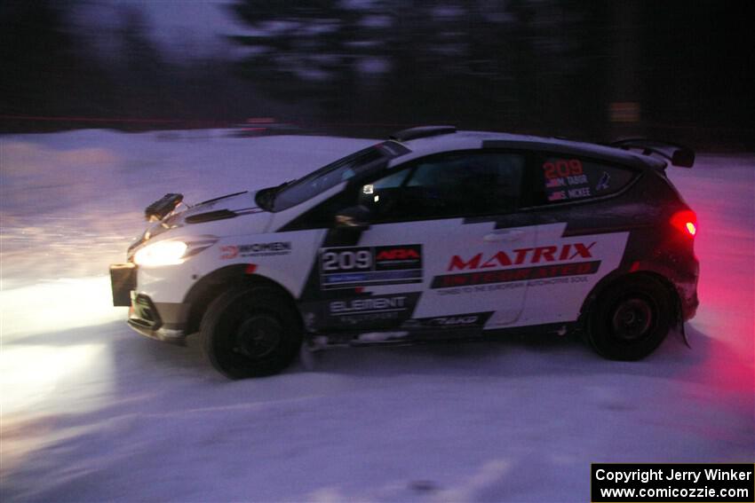 Madelyn Tabor / Sophia McKee Ford Fiesta Rally3 on SS15, Shoreline-Sage Creek I.