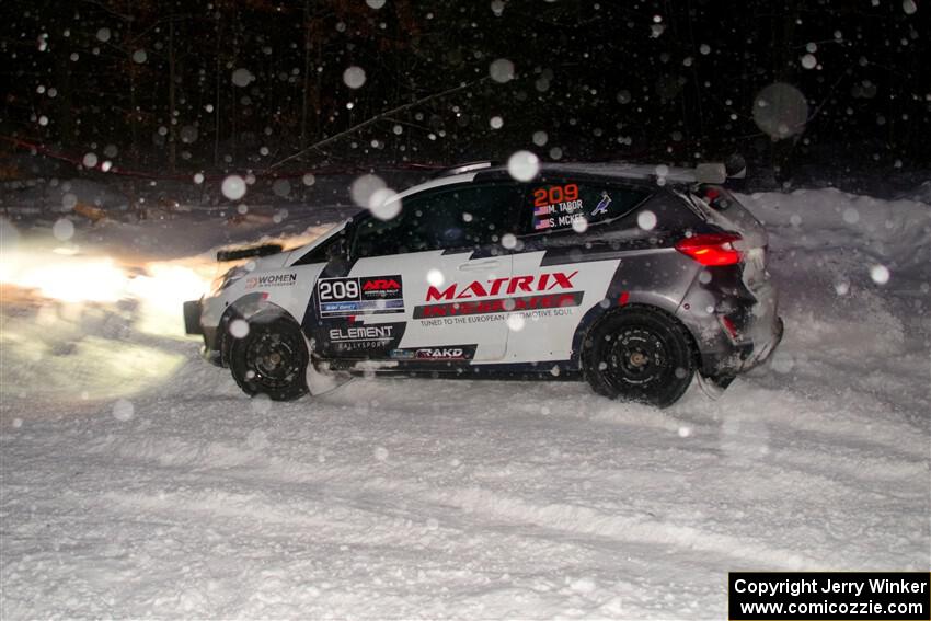 Madelyn Tabor / Sophia McKee Ford Fiesta Rally3 on SS15, Shoreline-Sage Creek I.