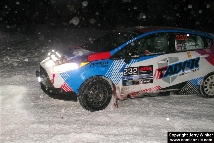 Mark Tabor / Kathryn Hansen Ford Fiesta ST on SS15, Shoreline-Sage Creek I.