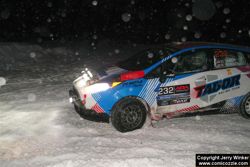 Mark Tabor / Kathryn Hansen Ford Fiesta ST on SS15, Shoreline-Sage Creek I.