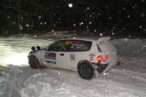 Emmons Hathaway / Nick Bukky Honda Civic on SS15, Shoreline-Sage Creek I.