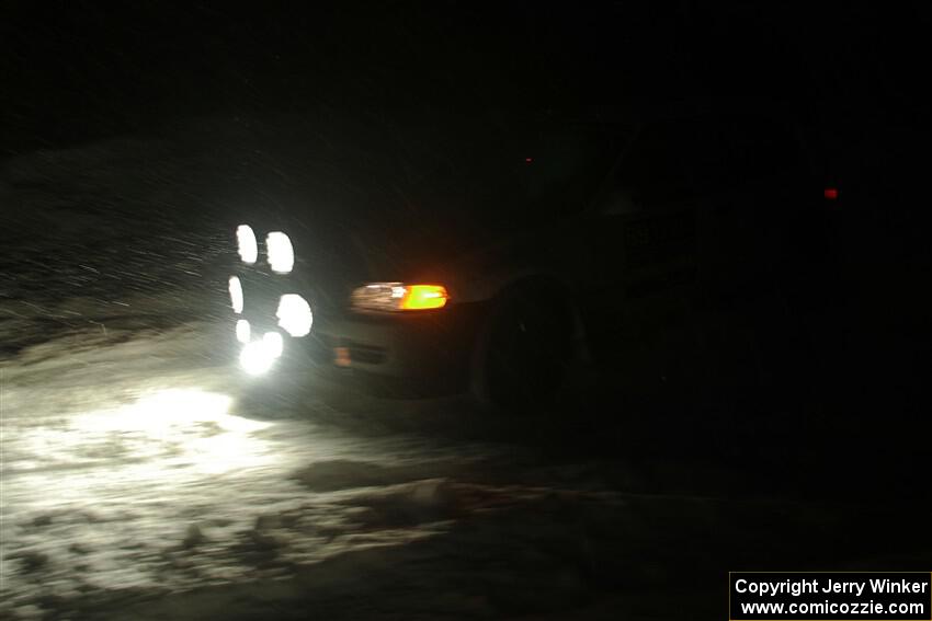 Emmons Hathaway / Nick Bukky Honda Civic on SS15, Shoreline-Sage Creek I.