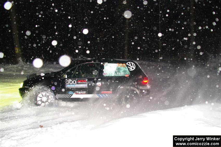 Chase Blakely / Mike Callaway VW GTI on SS15, Shoreline-Sage Creek I.