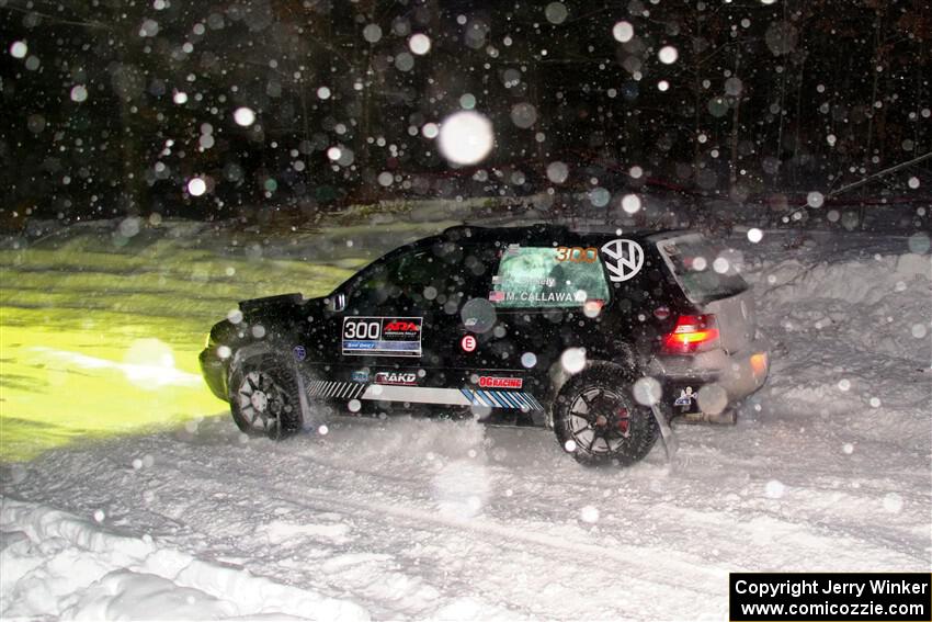 Chase Blakely / Mike Callaway VW GTI on SS15, Shoreline-Sage Creek I.