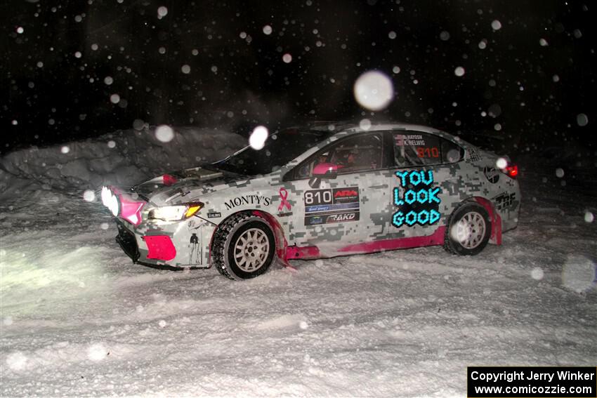 Brad Hayosh / Keegan Helwig Subaru WRX STi on SS15, Shoreline-Sage Creek I.