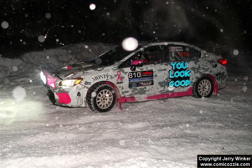 Brad Hayosh / Keegan Helwig Subaru WRX STi on SS15, Shoreline-Sage Creek I.
