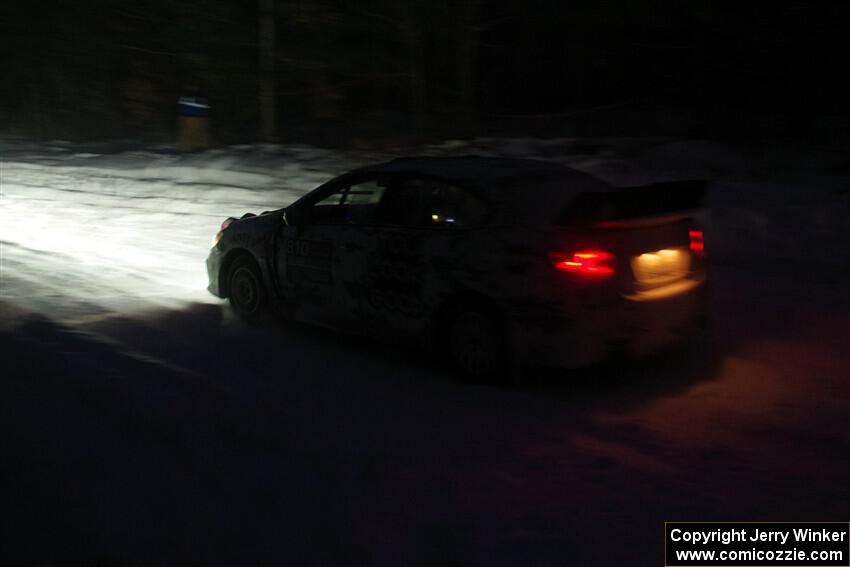 Brad Hayosh / Keegan Helwig Subaru WRX STi on SS15, Shoreline-Sage Creek I.