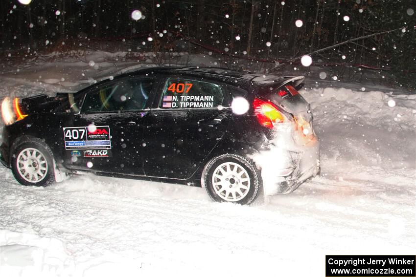 Nick Tippman / David Tippman Ford Fiesta ST on SS15, Shoreline-Sage Creek I.