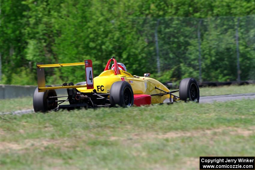 John Janssen's Formula Continental Van Diemen RF02/Mazda