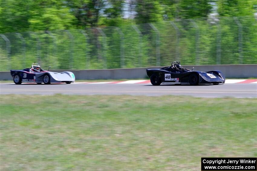 Nolan Elder's and Ben Anderson's Spec Racer Ford 3s