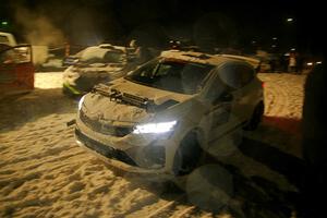 Sean Donnelly / Zach Pfeil Renault Clio Rally3 after the event.