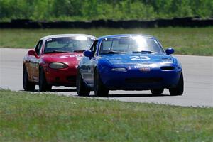 George Ellis' and Andrew Jenkins' Spec Miata Mazda Miatas
