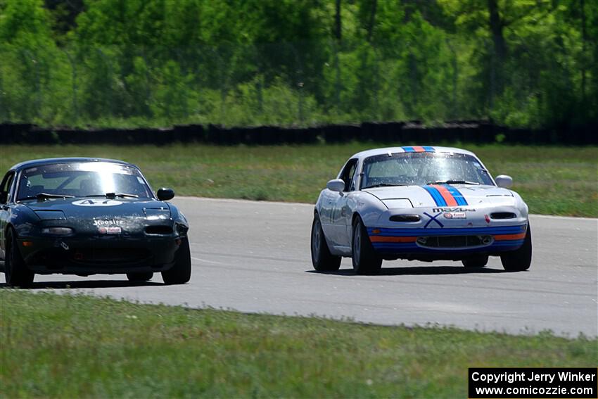 Peyton Goldenstein's and Sam Nogosek's Spec Miata Mazda Miatas