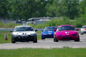 Samantha Silver's and Josh Jablonski's Spec Miata Mazda Miatas
