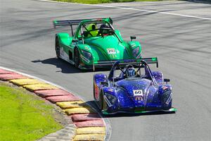 Mike D'Ambrose's Radical SR3 XXR 1340 and Blake McGovern's Radical SR3 XX 1340
