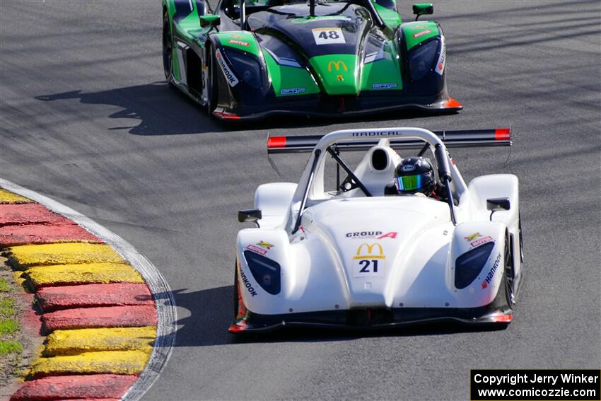 Jack Yang's Radical SR3 XXR 1500 and Jordan Missig's Radical SR3 XXR 1500