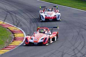 Clint Field's Radical SR10 and Chip Romer's Radical SR10 XXR