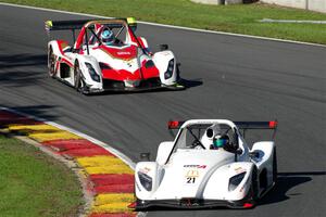 Jack Yang's Radical SR3 XXR 1500 and Chip Romer's Radical SR10 XXR