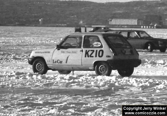 The Tommy Archer / Bobby Archer Renault LeCar won the Showroom Endurance race.