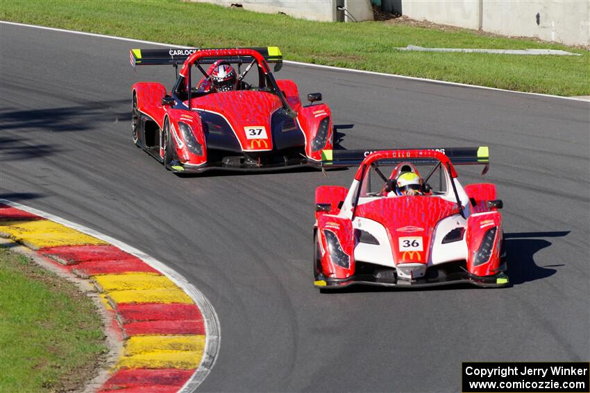 Clint Field's and Jon Field's Radical SR10s
