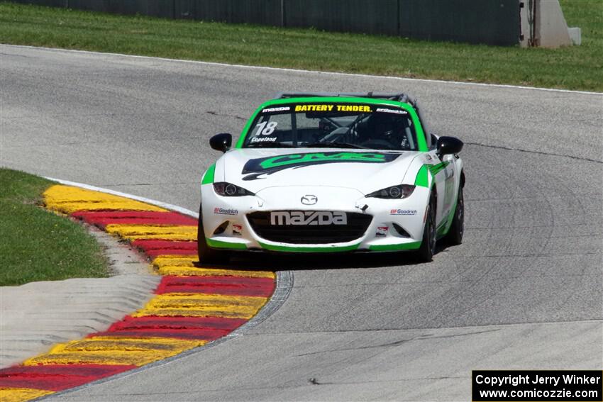 Dean Copeland's Mazda MX-5 Cup