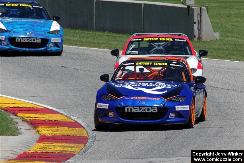 Luke Oxner's and Brian Henderson's Mazda MX-5 Cups