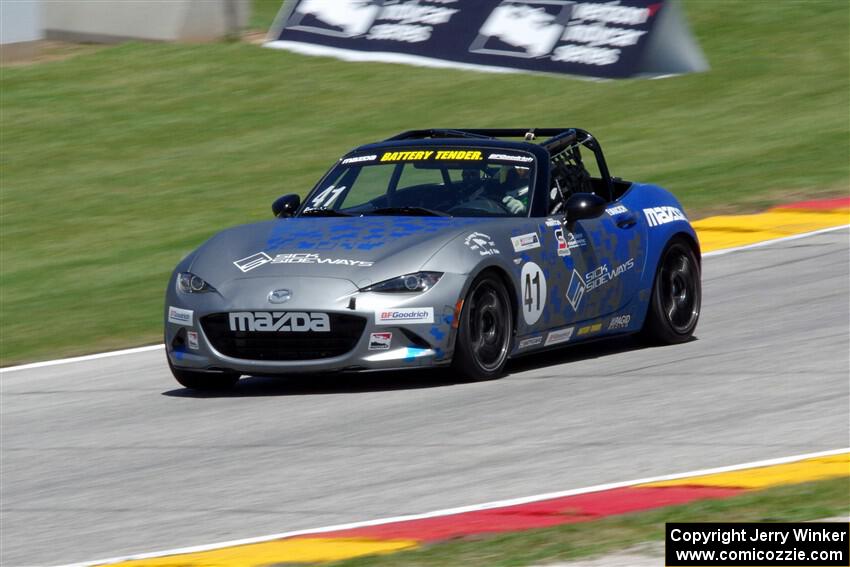 Nick Evancich's Mazda MX-5 Cup
