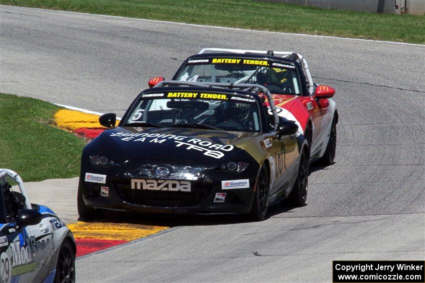 Mark Drennan's and Todd Lamb's Mazda MX-5 Cups