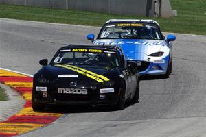 Andrew List's and Joseph Boden's Mazda MX-5 Cups