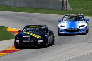 Andrew List's and Joseph Boden's Mazda MX-5 Cups