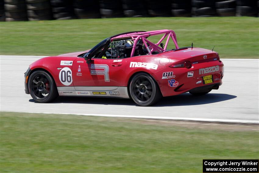 Patrick Wilmot's Mazda MX-5 Cup