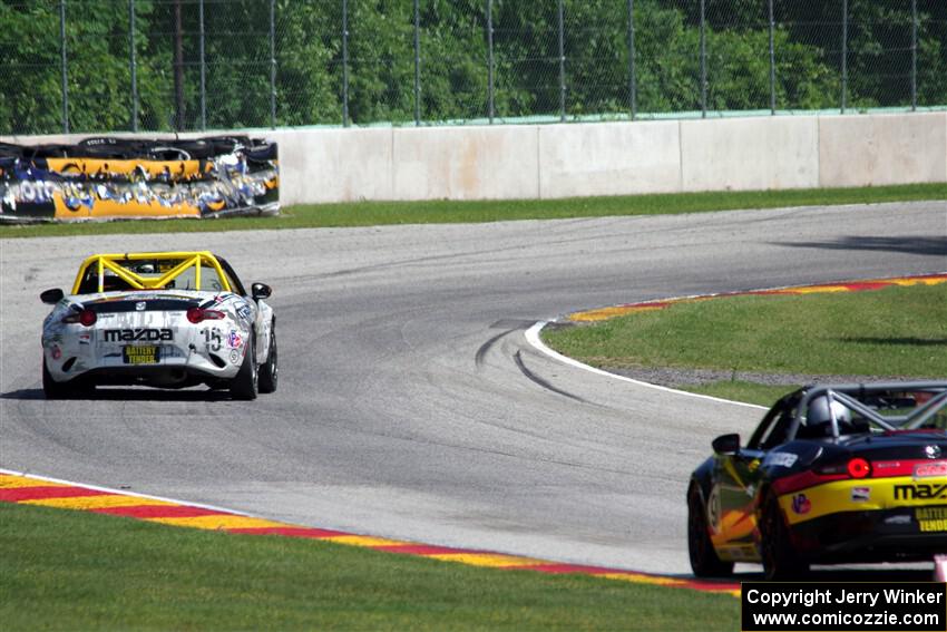 John Dean's and Andrew List's Mazda MX-5 Cups