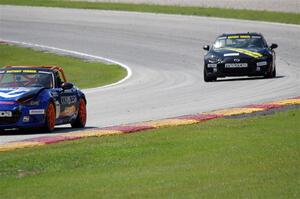 Luke Oxner's and Andrew List's Mazda MX-5 Cups
