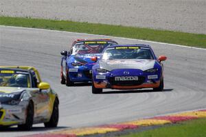 Max Faulkner's and Luke Oxner's Mazda MX-5 Cups