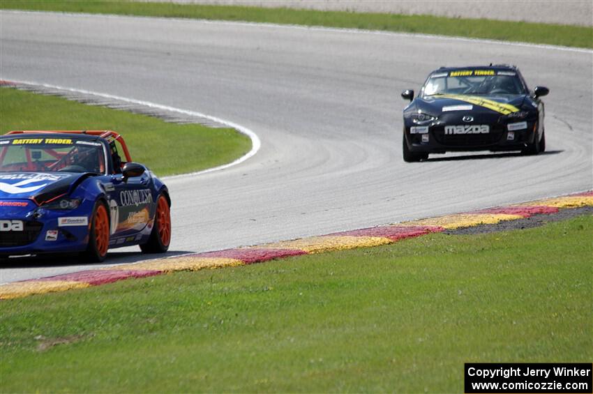 Luke Oxner's and Andrew List's Mazda MX-5 Cups