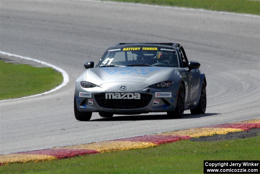 Nicholas Evancich's Mazda MX-5 Cup