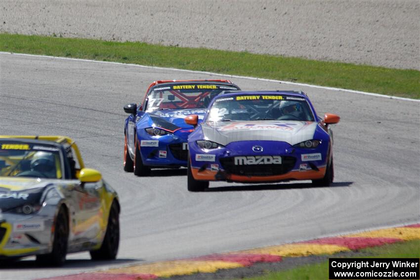 Max Faulkner's and Luke Oxner's Mazda MX-5 Cups