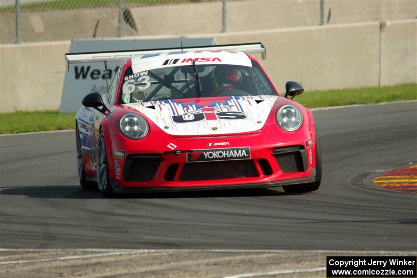 McKay Snow's Porsche GT3 Cup