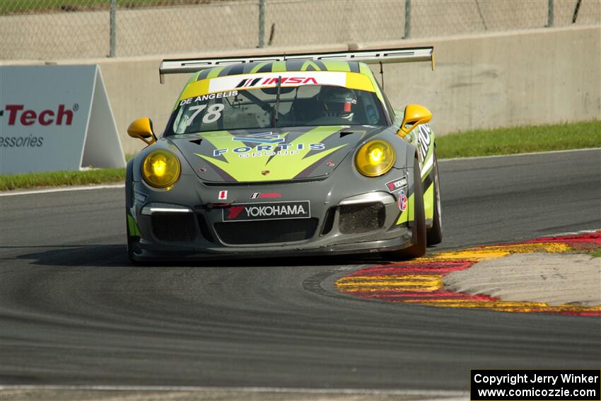 Roman De Angelis' Porsche GT3 Cup