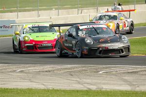 C.J. Wilson's and Charlie Luck, IV's Porsche GT3 Cups