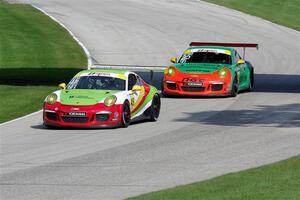 Charlie Luck, IV's and Victor Gomez, IV's Porsche GT3 Cups